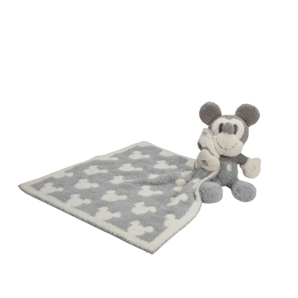 Barefoot Dreams CozyChic Vintage Disney Mickey Mouse Lovey Buddie Blanket
